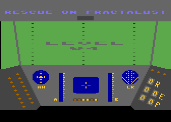 Rescue on Fractalus screenshot 5 for Atari 5200